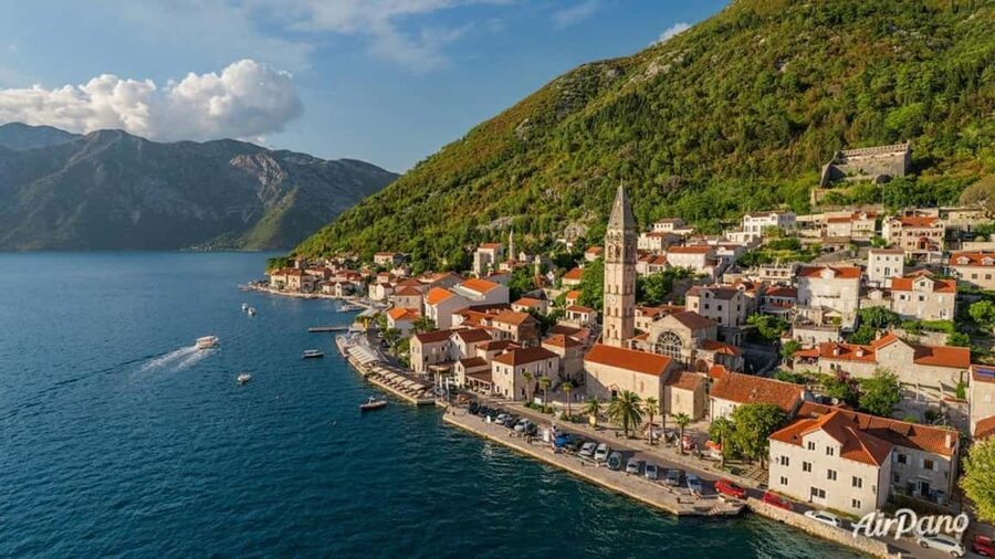 Kotor: 3 Hours Speedboat to Perast and Our Lady of the Rocks - Saint George Island from the boat