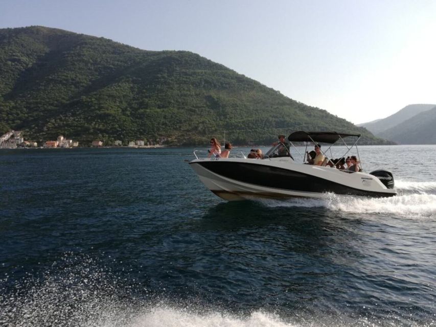 Kotor: Blue Cave, Žanjic Beach Speedboat Tour - A fast ride out of Kotor