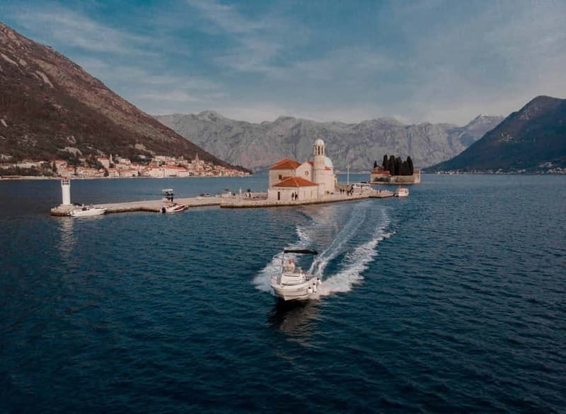 Kotor: Our Lady of the Rock and Perast Speedboat Tour - A quick ride from Kotor into Boka Bay