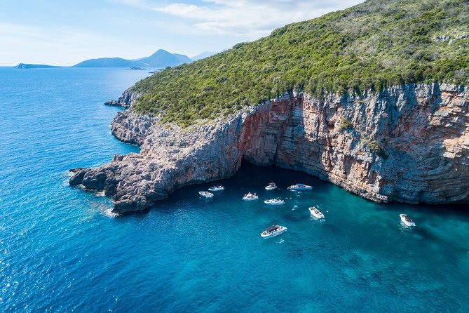 Kotor Private Speedboat Rental: Blue Cave & Lady of the Rocks - Passing through Perast, a Venetian-era port