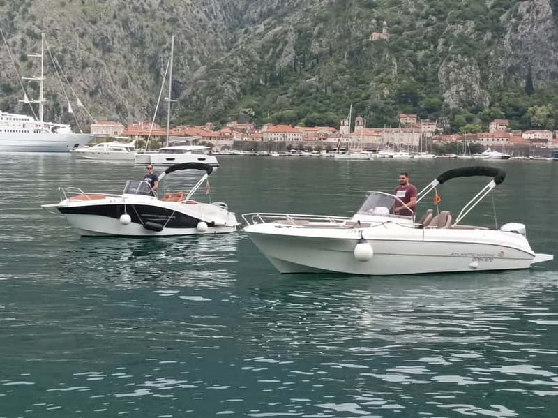 Kotor: Speedboat Tour to Blue Cave and Our Lady of the Rocks - Perast from the water