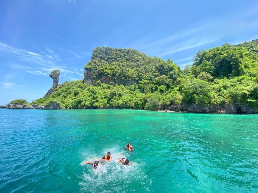 Krabi 4 Island One Day Tour by Speed boat or Longtail boat - Thale Waek and the sandbar at low tide