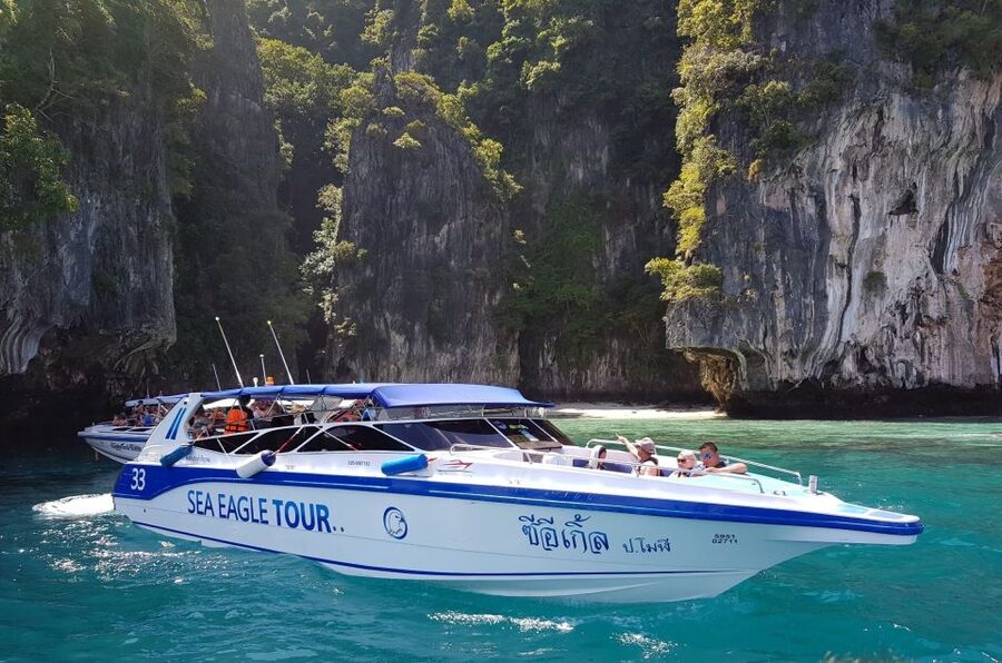 Krabi: 4 Islands Day Trip by Speedboat Including Lunch Box - Phra Nang Beach and the princess shrine
