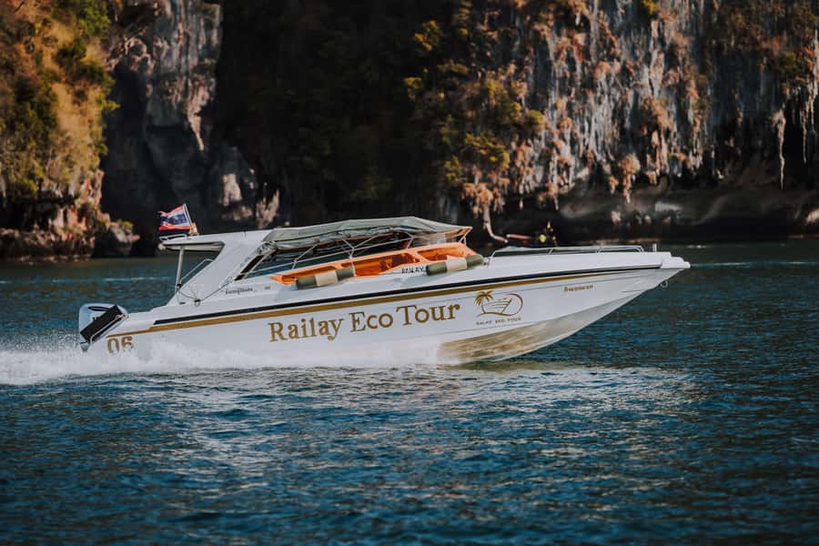 Krabi: 4 Islands Private Luxury Speed Boat Tour - Chicken Island and Krabi’s most familiar view
