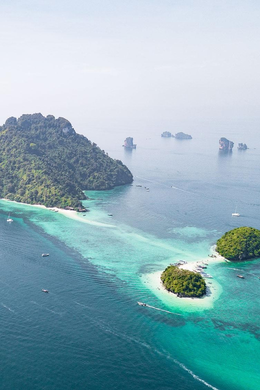 Krabi: 4 Islands & Thale Waek's Sandbar Tour By Speedboat - Poda Island offers the day’s breathing space