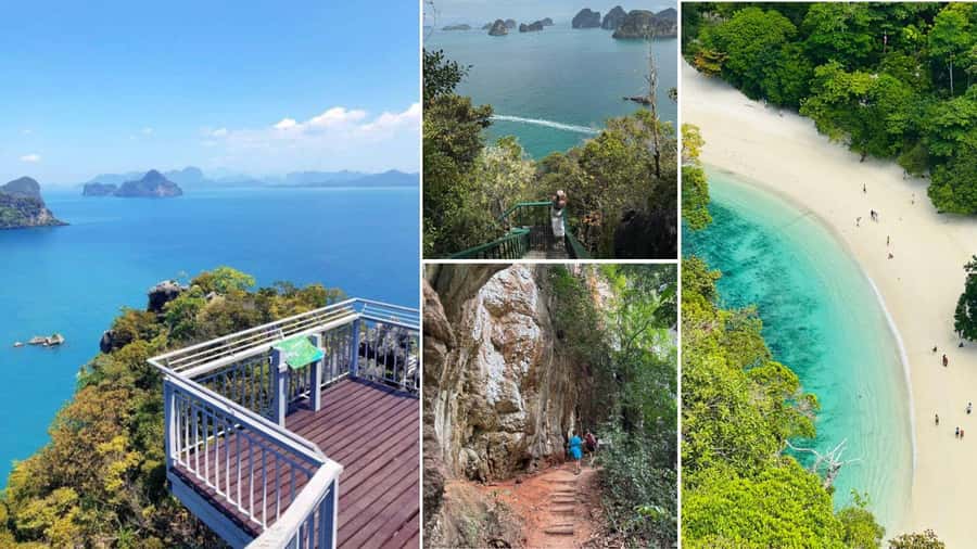 Krabi: Hong Islands Full-Day Private Speedboat Charter Tour - Lading Island, a small cove for swimming
