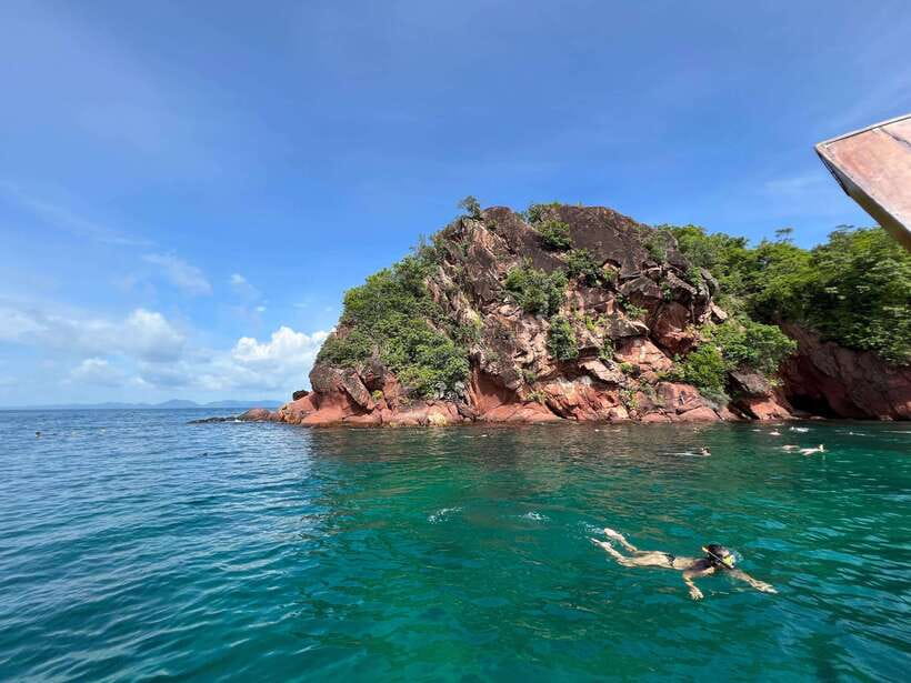 Krabi: Hong & Paradise Island Odyssey by Speedboat - Hong Island beach, swimming, and snorkeling