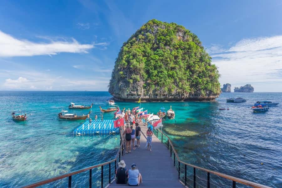 Krabi: Phi Phi & 4 Islands Sunset Tour by Speedboat - Why this route works so well