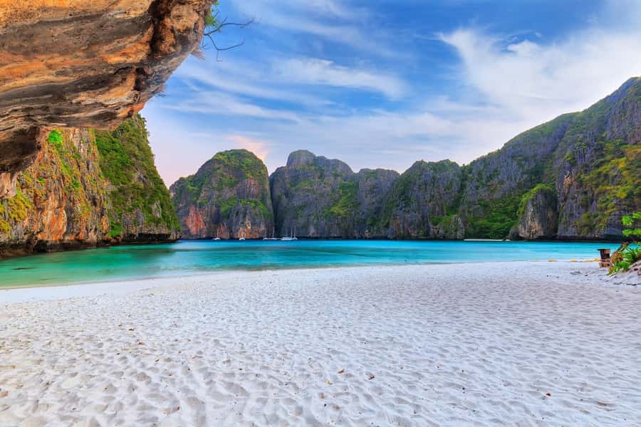 Krabi: Phi Phi & 4 Islands Sunset Tour by Speedboat - Thai lunch on Phi Phi Don