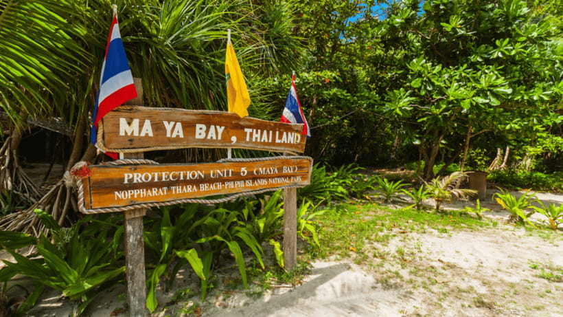 Krabi Phi Phi & Bamboo Island One Day Tour By Speed Boat - Bamboo Island starts the island time