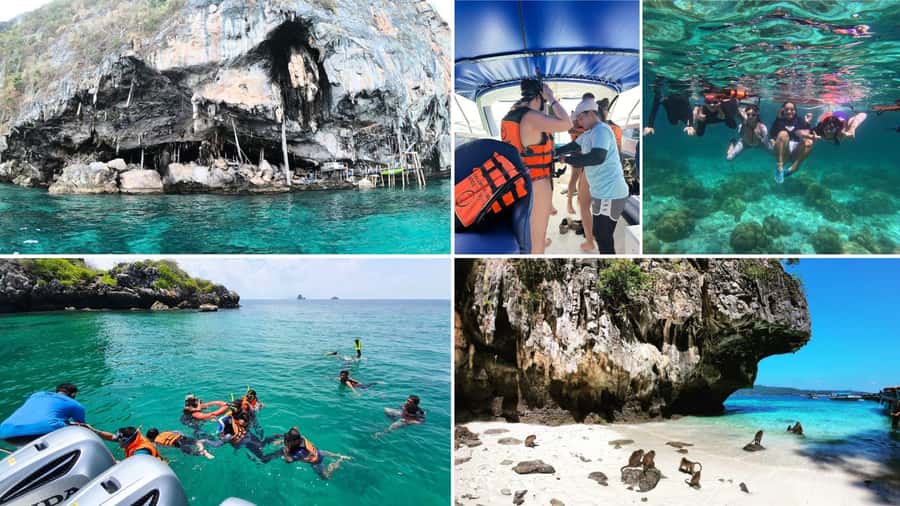 Krabi: Phi Phi Early Bird & 4 Island by Speedboat with Lunch - Is $78 good value for this much coastline?