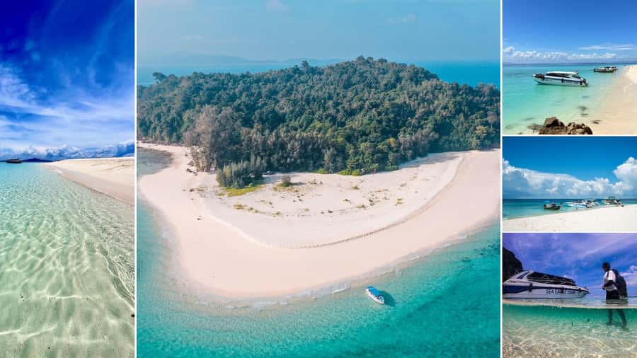 Krabi: Phi Phi Early Bird & 4 Island by Speedboat with Lunch - Poda Island finishes the island-hopping circuit