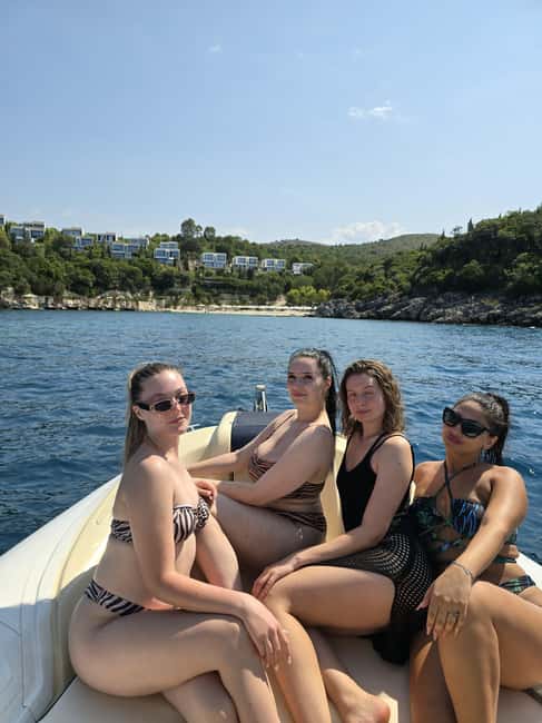 Ksamil Pigeon Cave Snorkeling free Drinks Speedboat In Group - Pulbardha, Pasqyrat, and the old coastal defenses
