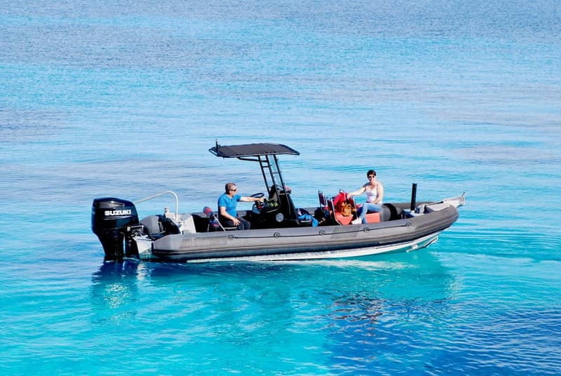 La Maddalena Archipelago: Private Trip by Zodiac (RIB) - La Maddalena town adds an hour on land