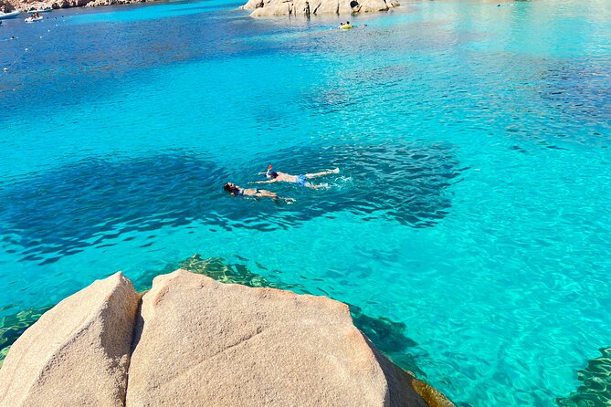 La Maddalena Archipelago: zodiac (RIB) tour with skipper - Spargi gives you the first proper swim
