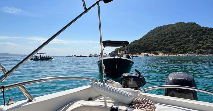 Laganas: Myzithres sunset experience with VIP speedboat - Timing problems worth taking seriously