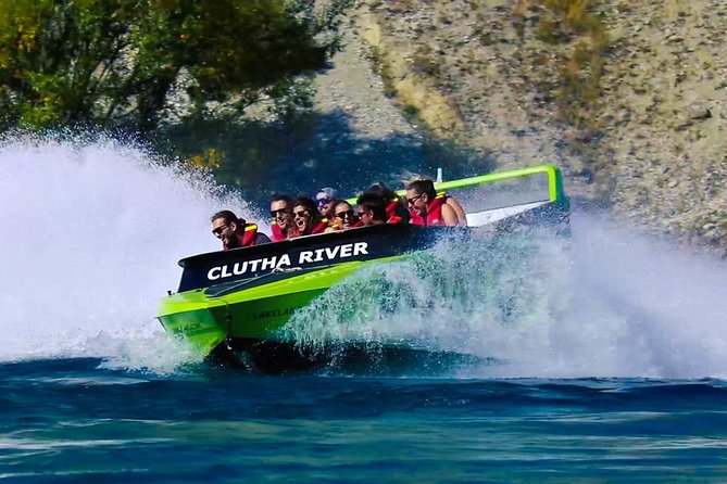 Lakeland Jet Boat Adventure - Clutha River - The Hamilton Spin and the ride’s biggest thrills