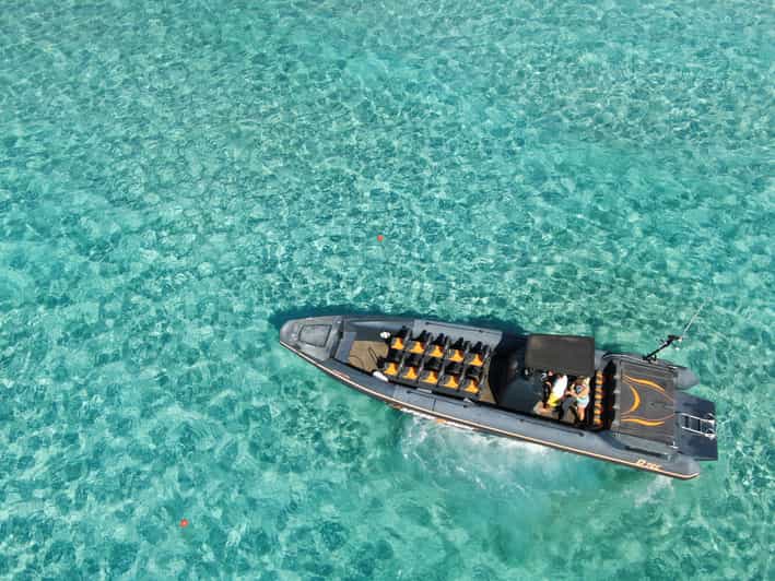Limeniskos: Gramvousa and Balos Speedboat Tour with Drinks - The ride from Falassarna to Gramvousa