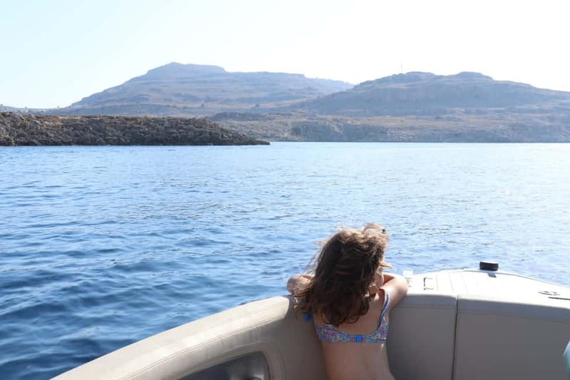 Lindos: Discover the Gems of Lindos - Private Speedboat Tour - A brand-new speedboat with a private feel