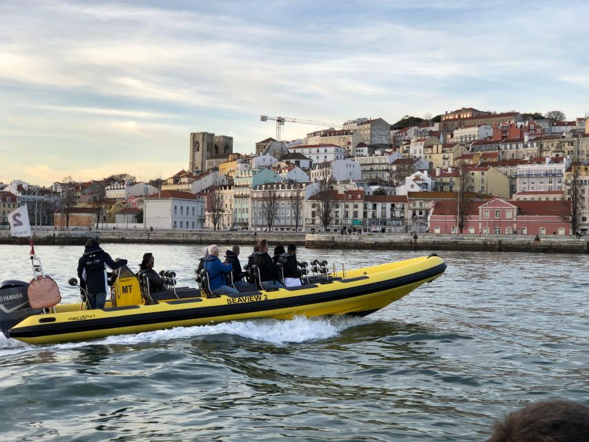 Lisbon Speedboat Sunset with Monuments Sightseeing - The Champalimaud Foundation and the open river