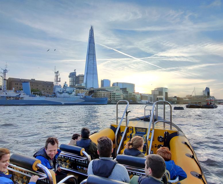 London: 20-Minute Tower RIB Blast from Tower Pier - A fast Thames ride with a clear mission