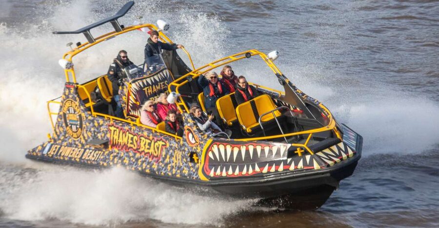 London: 40-Minute Thames Beast Jetboat Tour - What the Thames Beast actually feels like