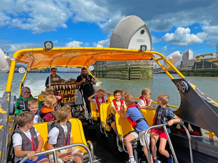 London: 40-Minute Thames Beast Jetboat Tour - Tower Millennium Pier is a handy starting point