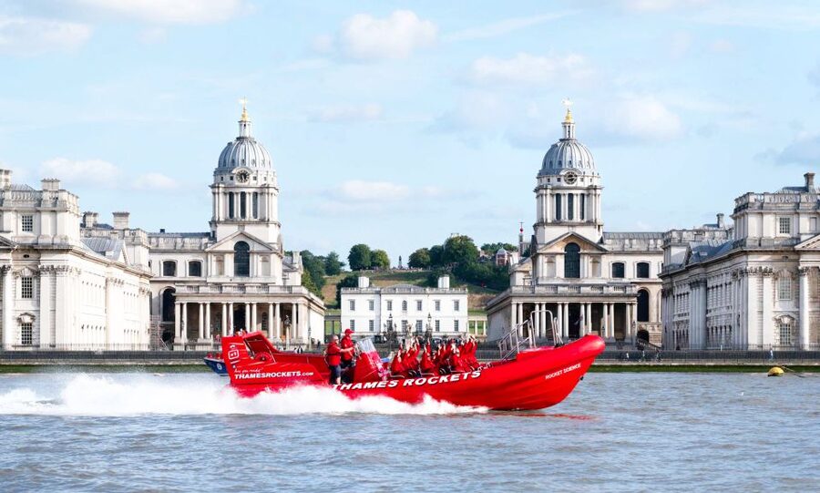London: Break the Barrier Speed Boat Ride - Bankside Pier is the starting line