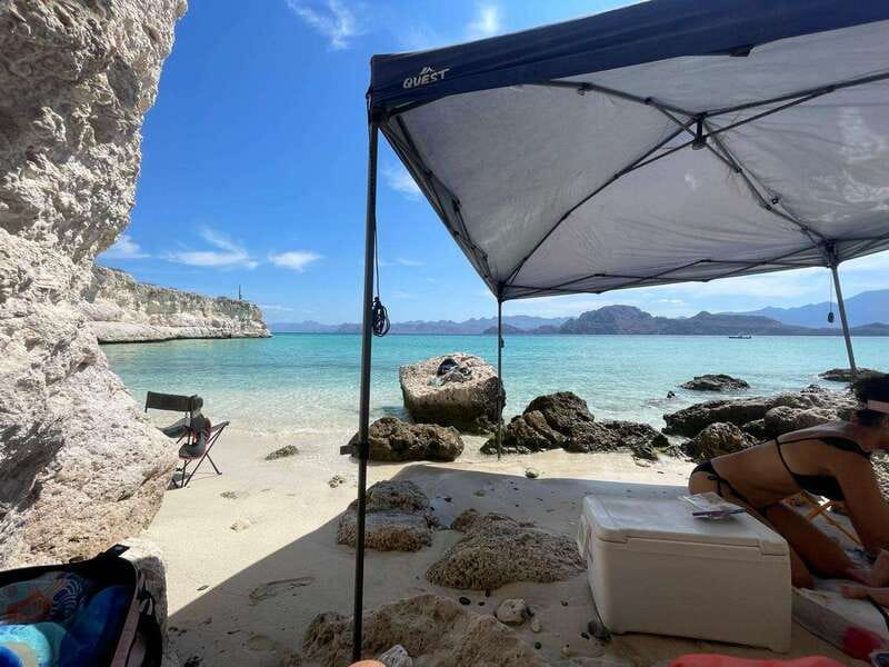 Loreto: Speedboat Tour with Swimming, Snorkeling and Picnic - A Quiet Beach And A Picnic Lunch