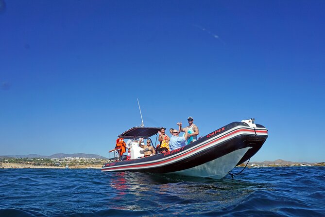 Los Cabos Snorkeling Tour by Speed Boat with Photos Included - Food, Drinks, and What to Bring