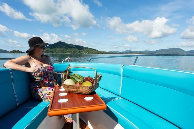 Luxury Private Speed Boat Charter - Phi Phi Sunrise - Monkey Beach, Viking Cave, and boat-side viewing