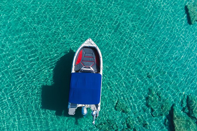 Luxury Speedboat Cruise to Shipwreck and Blue Caves - Skinari and the Blue Caves