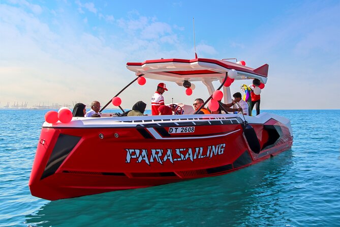 Luxury Sport Speed Boat Rental in Dubai - Atlantis and the open-water ride