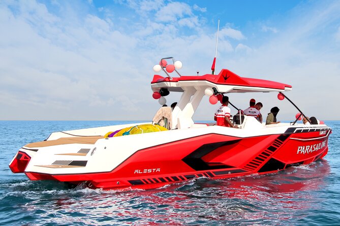 Luxury Sport Speed Boat Rental in Dubai - Burj Al Arab from the sea