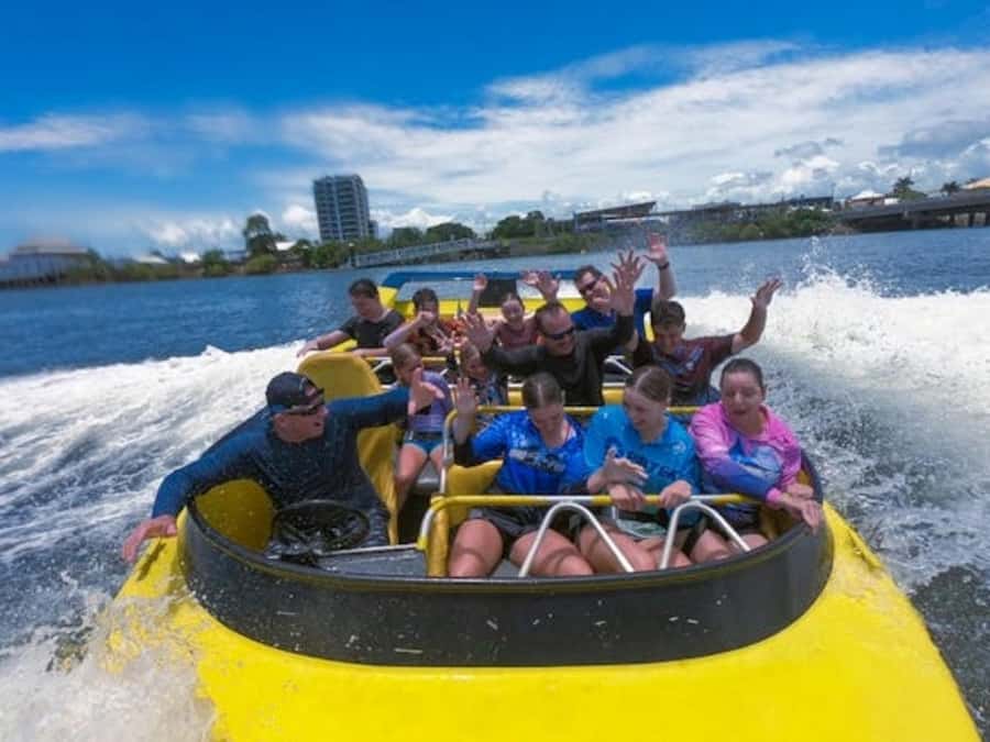 Mackay: Jet Boat Ride: Wettest ride in Aus - What the Mackay jet boat ride is really like