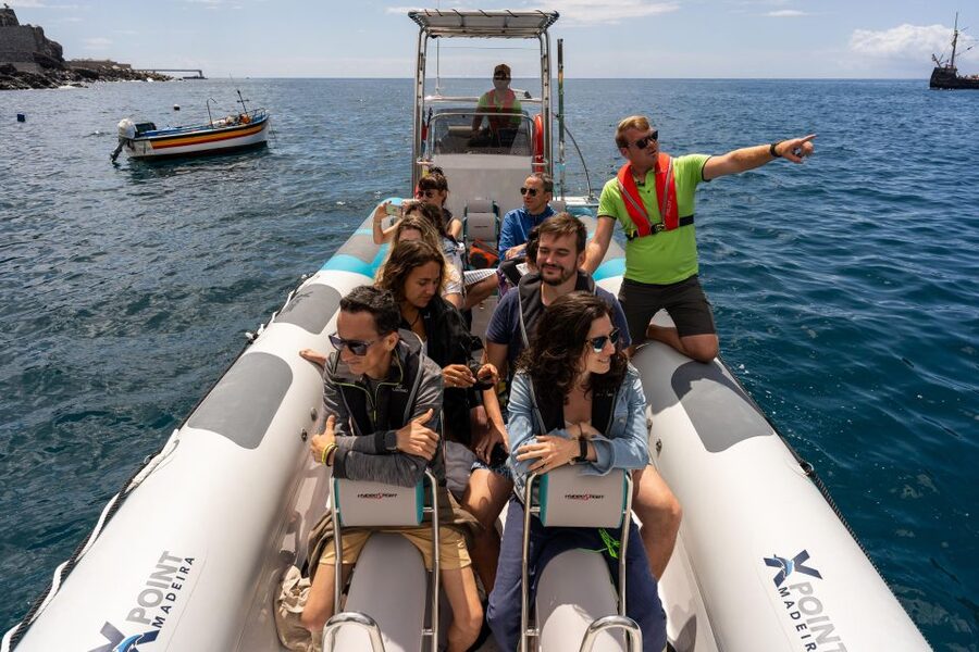 Madeira: Coastal sightseeing tour by RIB boat - Leaving Funchal by RIB