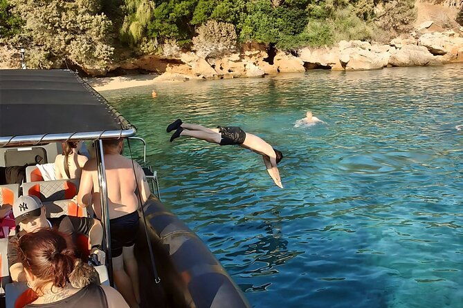 Makarska: 3-Island Golden Horn and Blue Lagoon Speedboat Tour - Zlatni Rat: the tour’s main beach stop