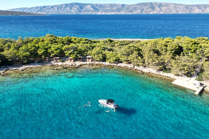 Makarska: 3-Island Speedboat Tour with Cave and Blue Lagoon - The final stop at Brač’s Žirje Beach