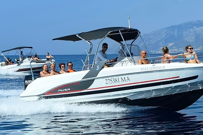 Makarska: 3 Island Speedboat Tour with Little Blue Cave & Lagoon - Zečevo brings the Blue Lagoon