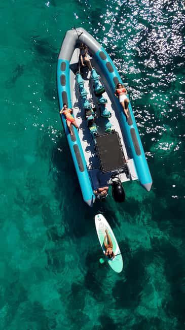 Mallorca: 2h speedboat tour, visit caves, cliffs and snorkel - Sea scooters and paddleboards