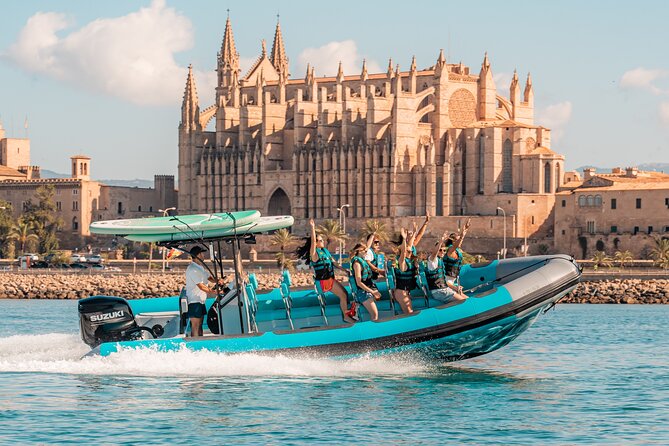 Mallorca: Speedboat Tour, Cathedral Visit, Coves and Snorkeling - Meeting at Puerto Club de Mar