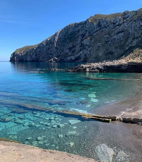 Marettimo: Island Speedboat Tour with Cave Visits & Swimming - Starting at the white wooden information point