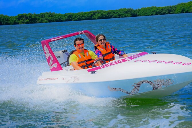 Mayan Ritual + Speed Boat Tour + Snacks - Three Cancun activities in one three-hour outing