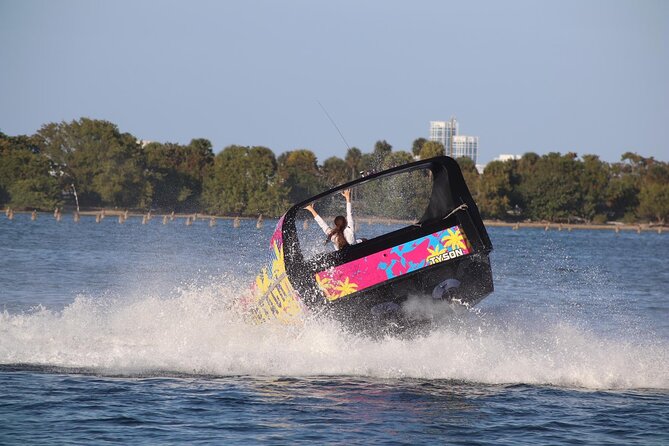 Miami Beach Jet Ski Rental with Free Jet Boat Ride - The return trip adds a final Miami view