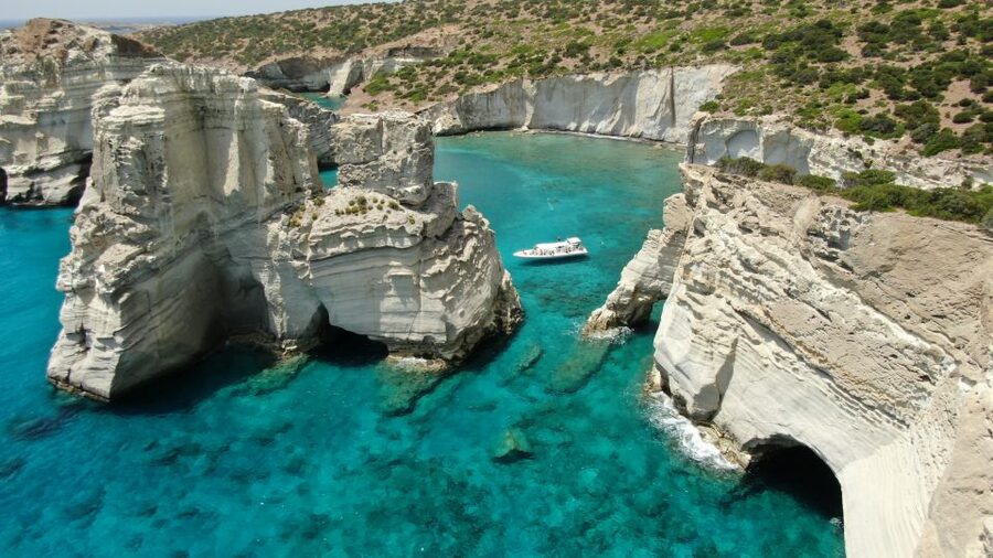 Milos: Half-Day Speedboat Cruise to Klefiko with Snorkeling - Snorkeling at a remote western cove