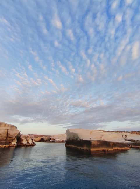 ❖ Milos: Private Speedboat Tour—Kleftiko Sarakiniko Poliegos - Water gear included with the Raptor