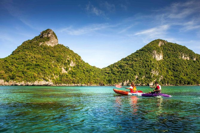 Mr. Tu Day Trip to Angthong Marine Park by Speed Boat from Koh Samui - Koh Wao: your first swim and snorkeling session