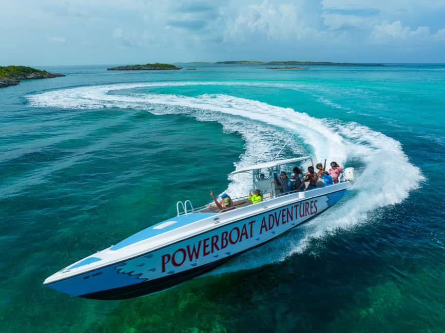 Nassau: Exuma Powerboat Day Trip - From Nassau to the Northern Exumas by powerboat