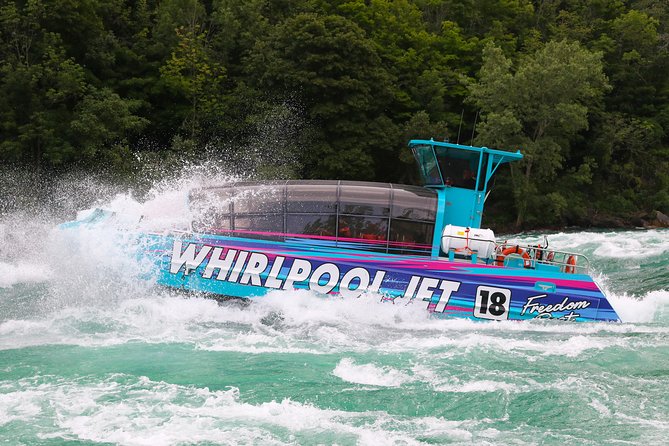 Niagara CANADA, Domed (Dry) Jet Boat Tour - This is a whitewater ride, not a Niagara Falls cruise