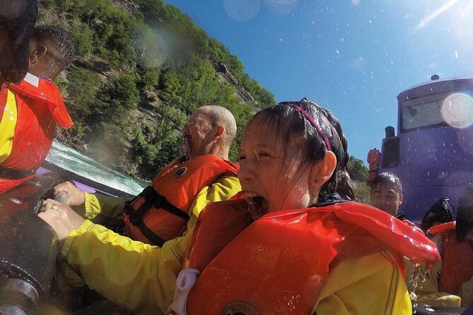 Niagara Falls Canada Open-Top (Wet) Jet Boat Tour - From safety briefing to open water